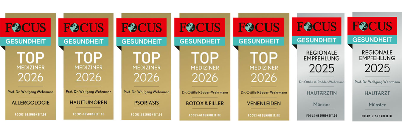 MVZ Dermatologie und Dermatochirurgie Münster | Focus Siegel