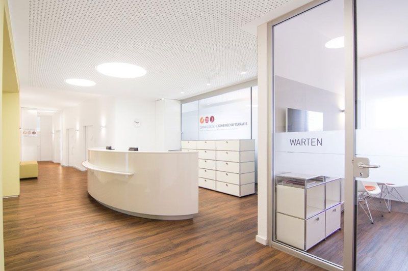 Empfang der Dermatologische Gemeinschaftspraxis